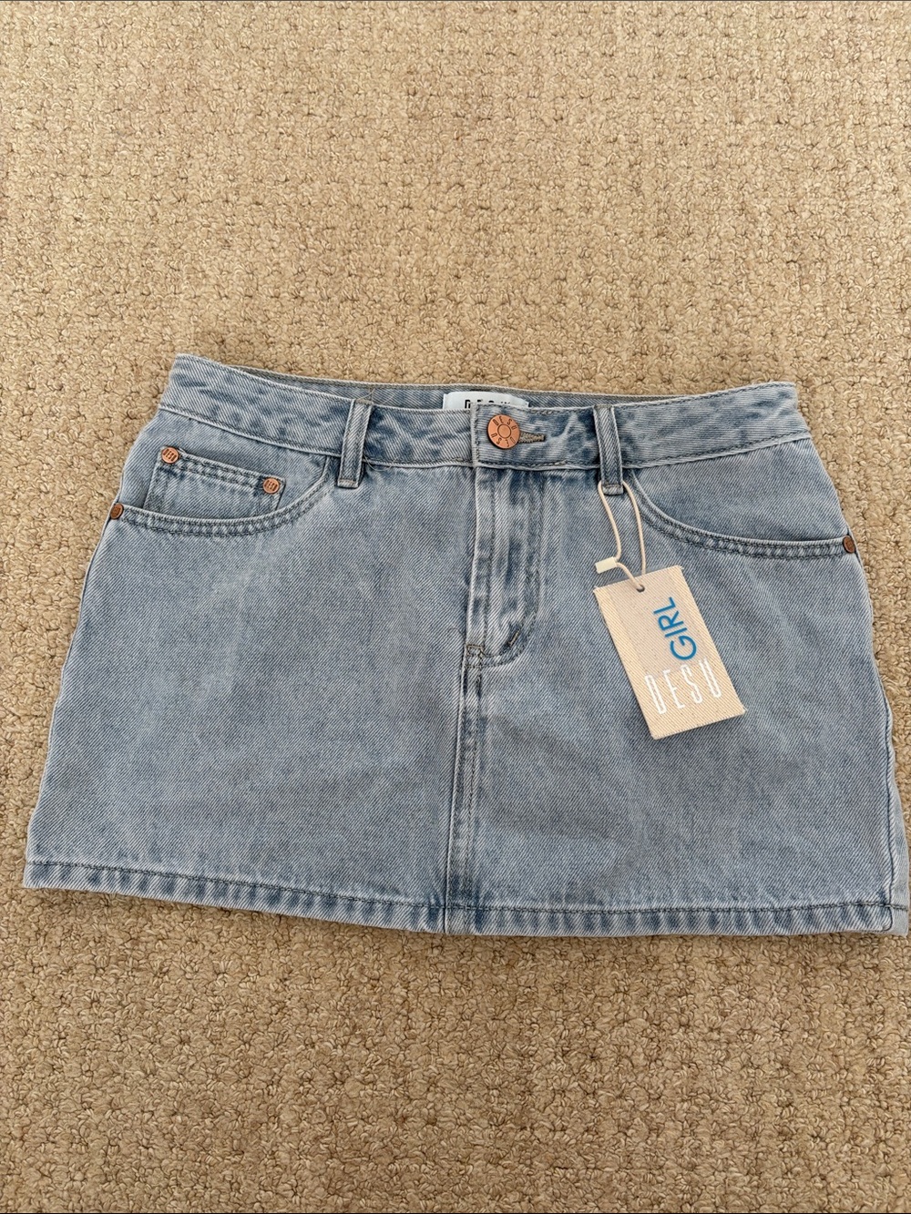 Desu/City Beach Girls Denim Skirt